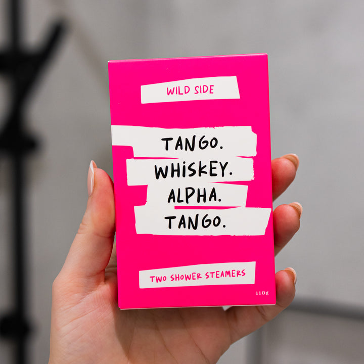 Tango Whiskey Alpha Tango Shower Steamer Two Pack
