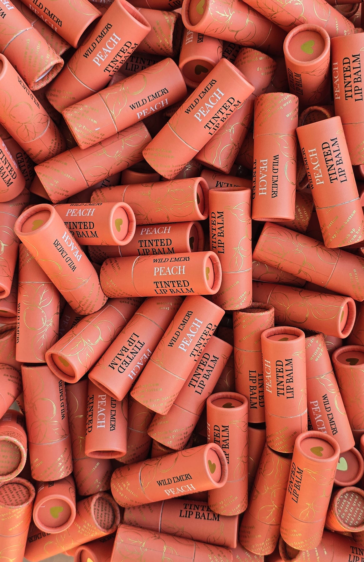 Peach Tinted Lip Balm – Wild Emery