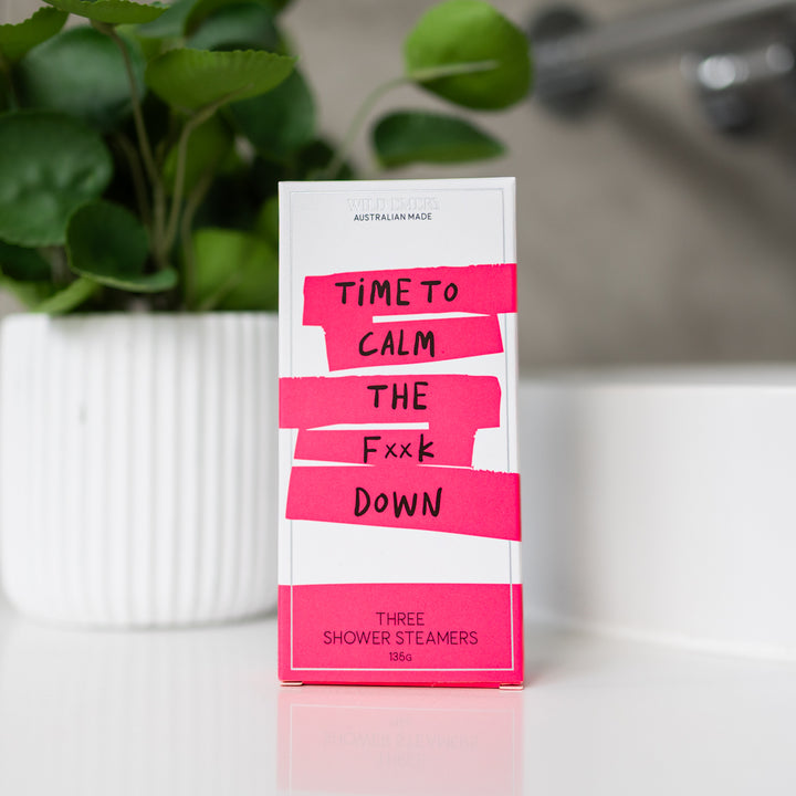 Time To Calm The F**k Down - Shower Steamer 3 Pack