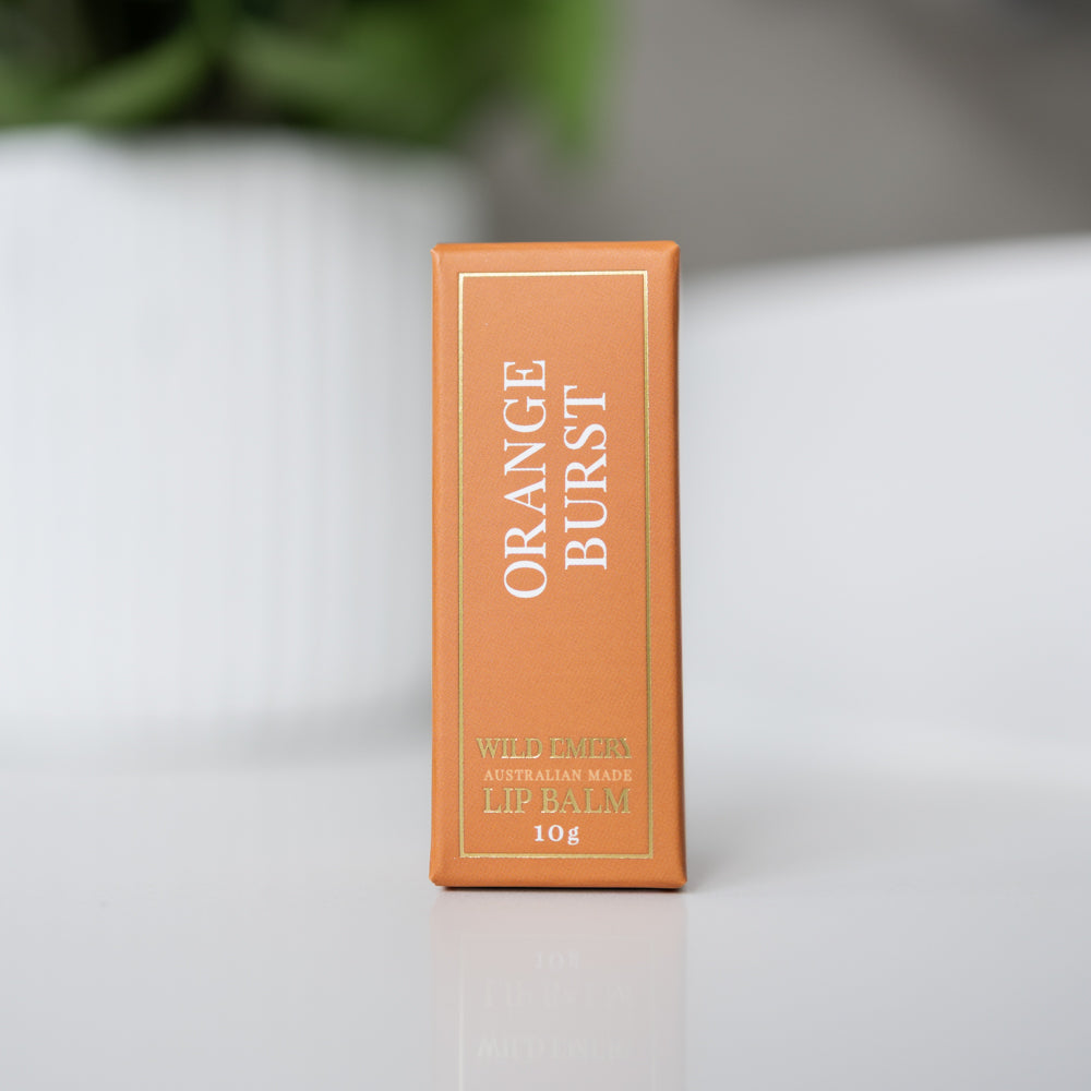 Orange Burst Natural Lip Balm