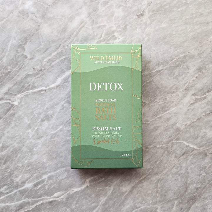Detox Single Soak Natural Bath Salts