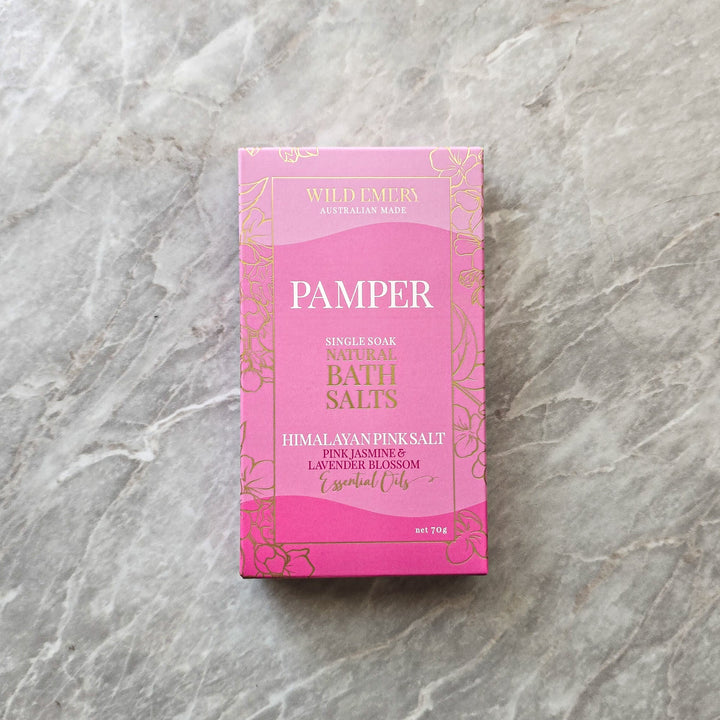 Pamper Single Soak Natural Bath Salts