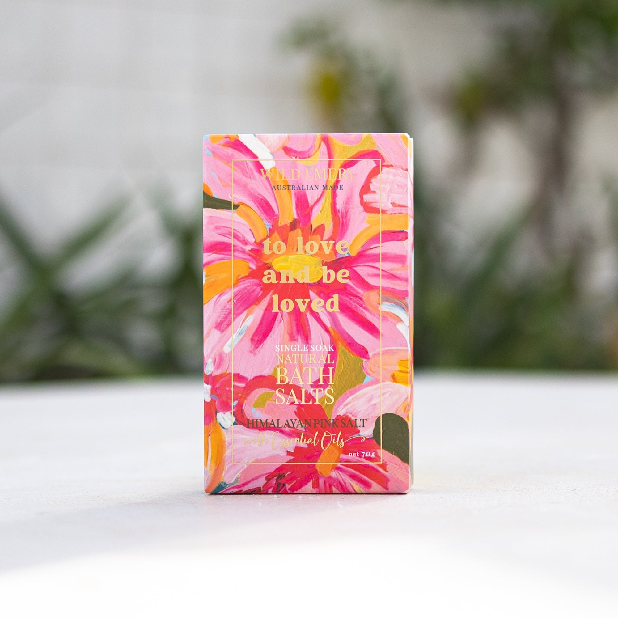 No. 1 Morgan Jamieson - To Love and be Loved Single Soak Bath Salt
