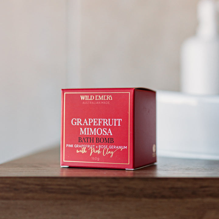 Grapefruit Mimosa Bath Bomb