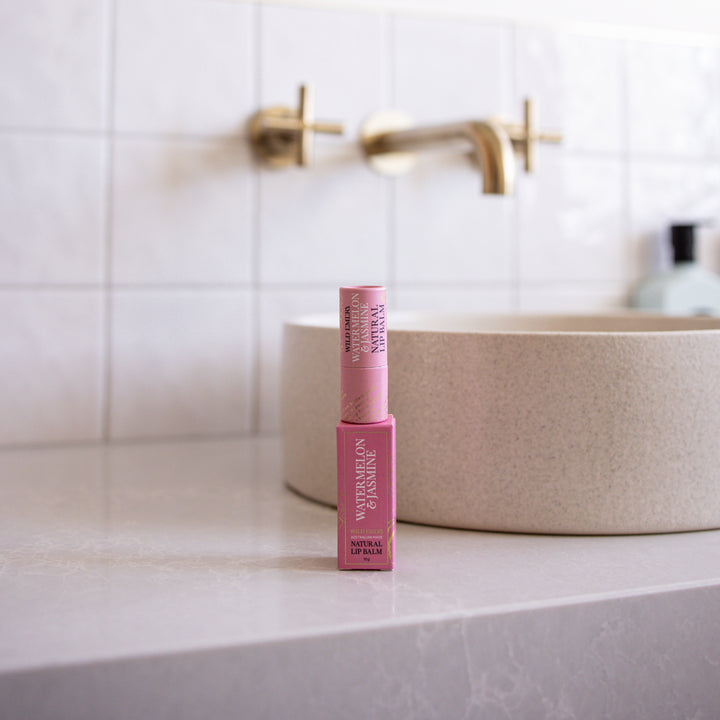 Watermelon & Jasmine Natural Lip Balm