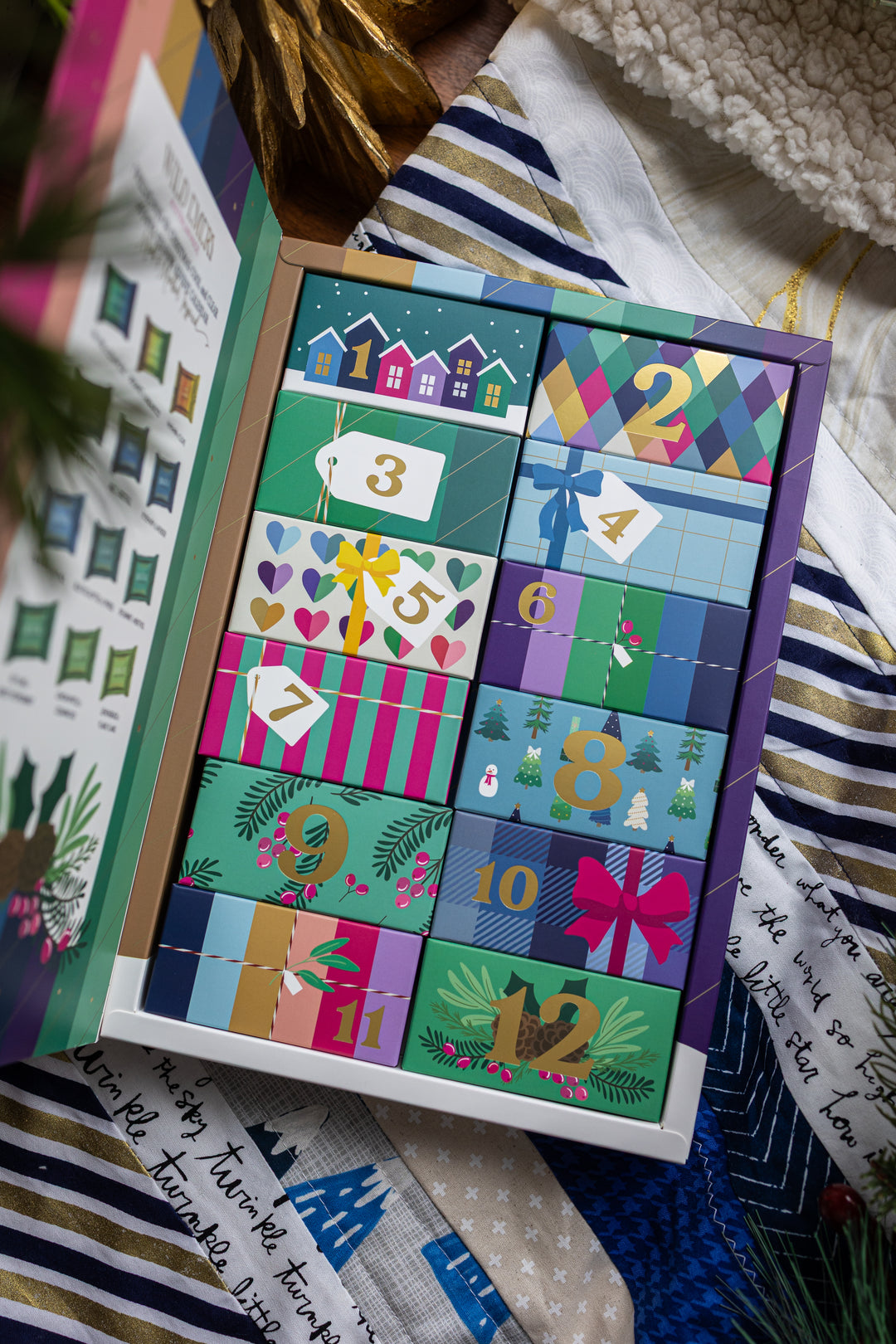 Cool And Clear 12 Days of Christmas Shower Steamer Advent Calendar