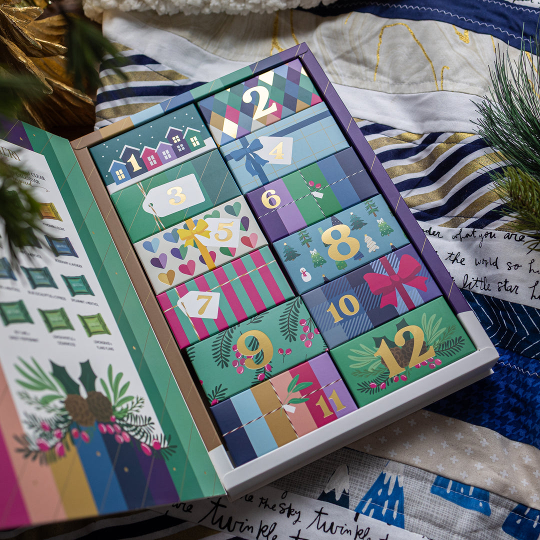 Cool And Clear 12 Days of Christmas Shower Steamer Advent Calendar