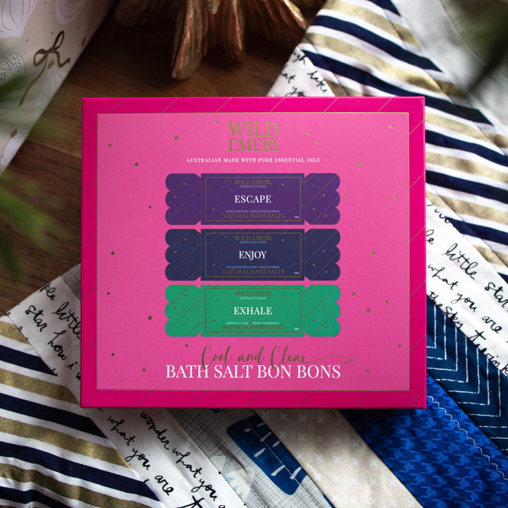 Cool And Clear Bath Salt Bon Bon Box Set