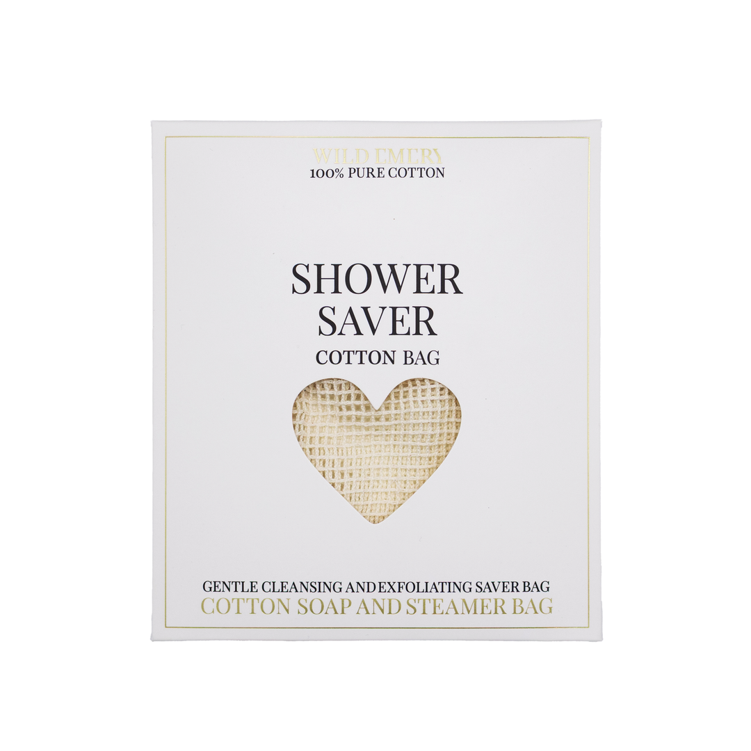 Shower Saver Cotton Bag