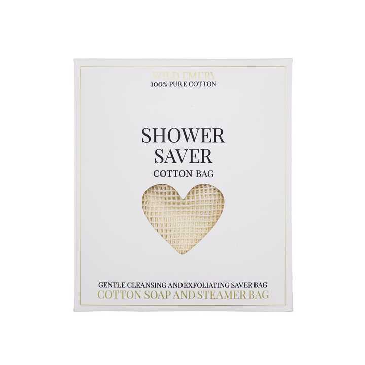 Shower Saver Cotton Bag