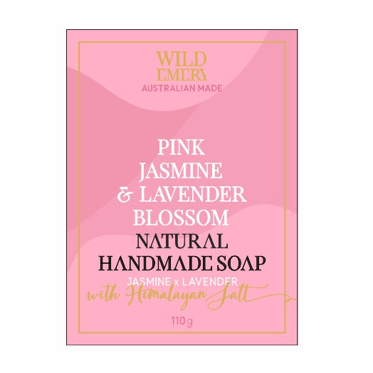 Pink Jasmine & Lavender Blossom Natural Handmade Soap