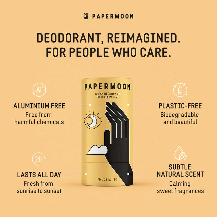 Papermoon Coconut & Vanilla Deodorant