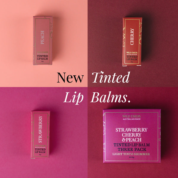 Tinted Lip Balm Three Pack