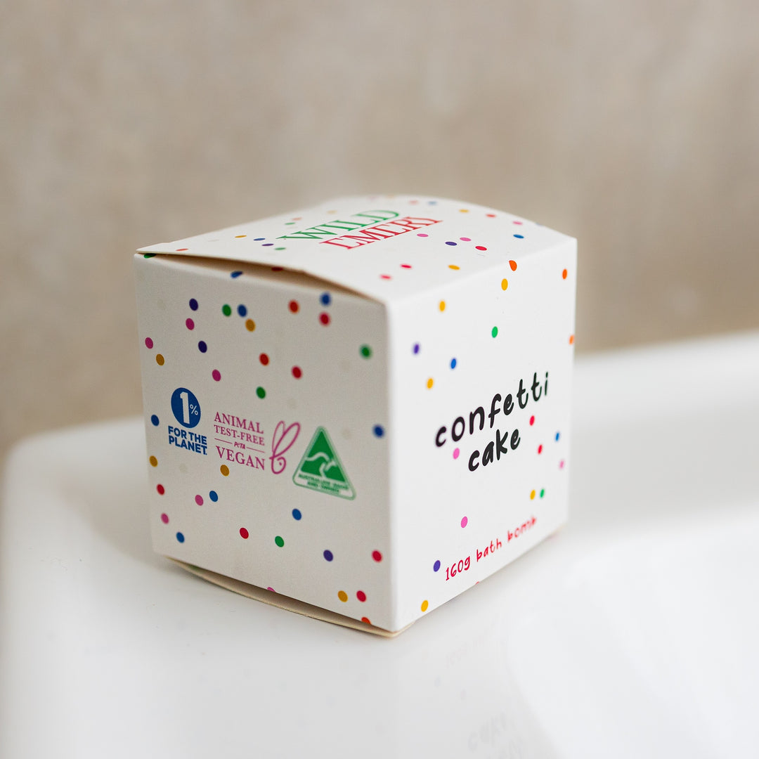 Confetti Cake Cube Bath Bomb