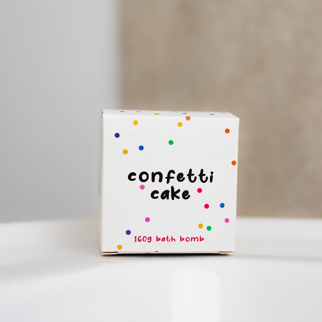 Confetti Cake Cube Bath Bomb