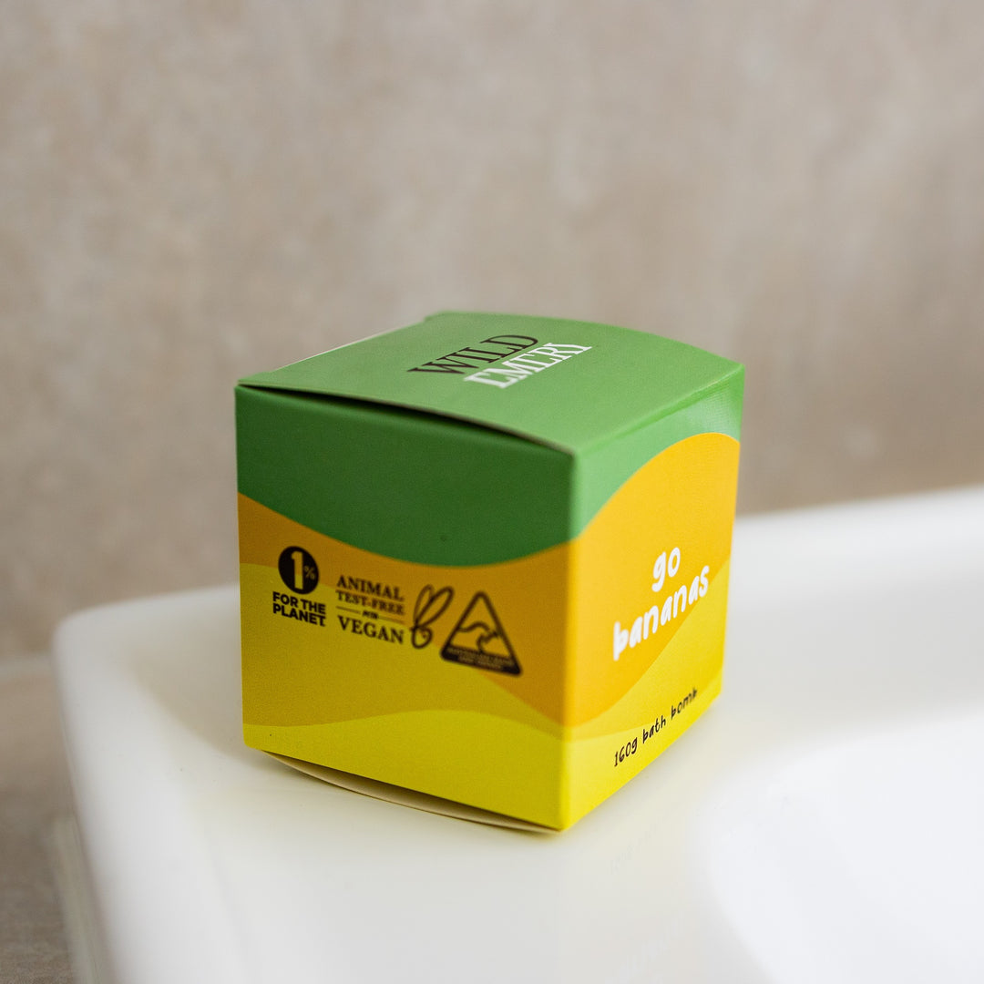 Go Bananas Cube Bath Bomb