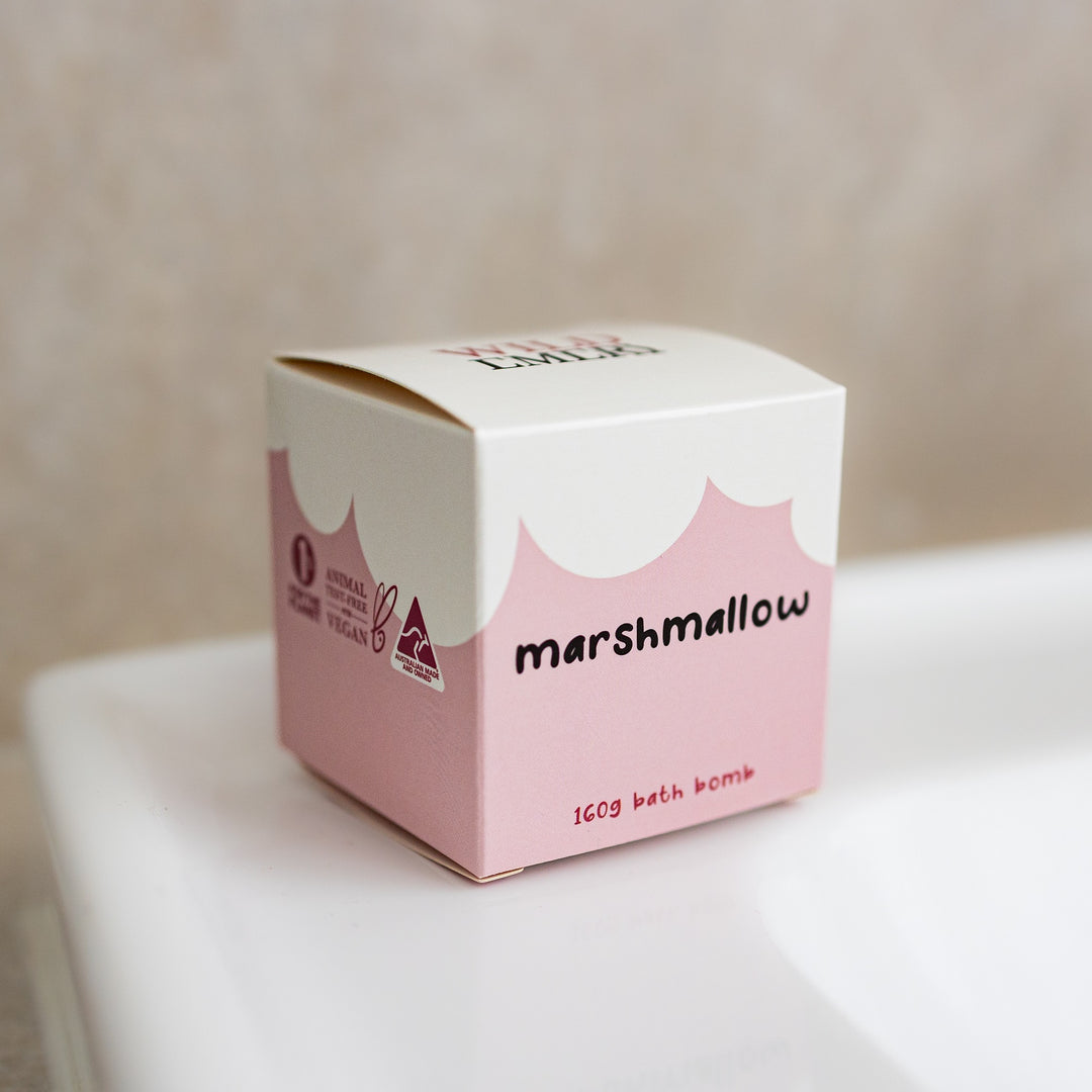 Marshmallow Cube Bath Bomb