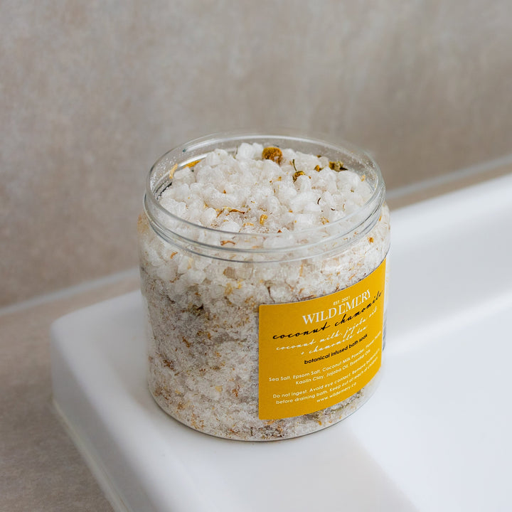 Coconut Chamomile Bath Salts 500ml