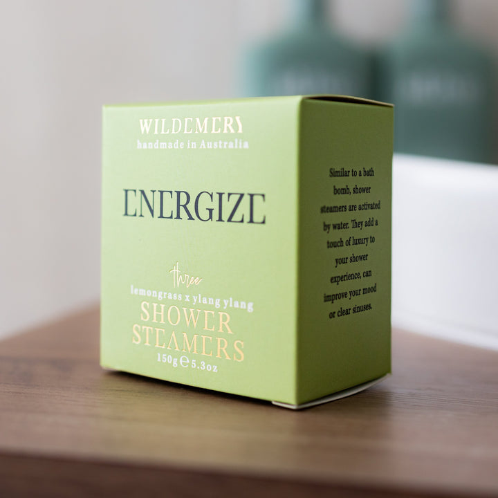 Energize Shower Steamers 3 Pack